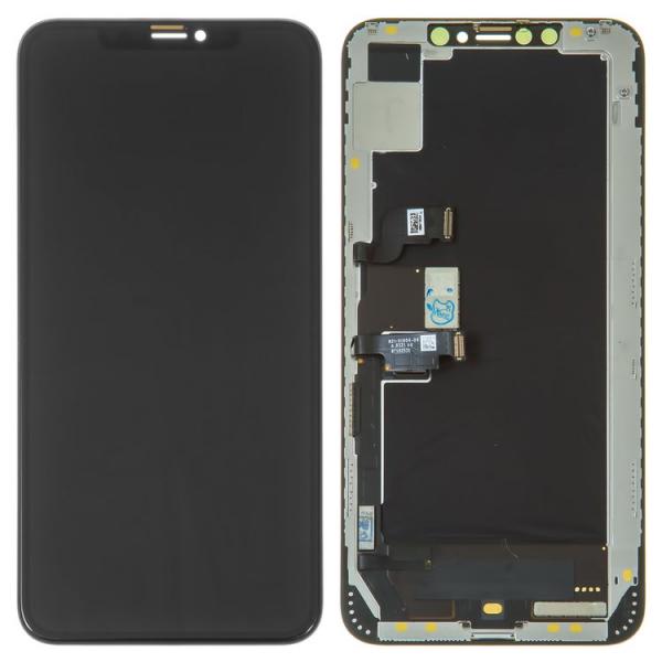 LCD PANTALLA IPHONE XS MAX 6.5" COMPLETA NEGRA CON MARCO