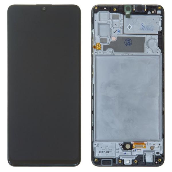 LCD PANTALLA SAMSUNG GALAXY A32 4G COMPLETA NEGRA CON MARCO