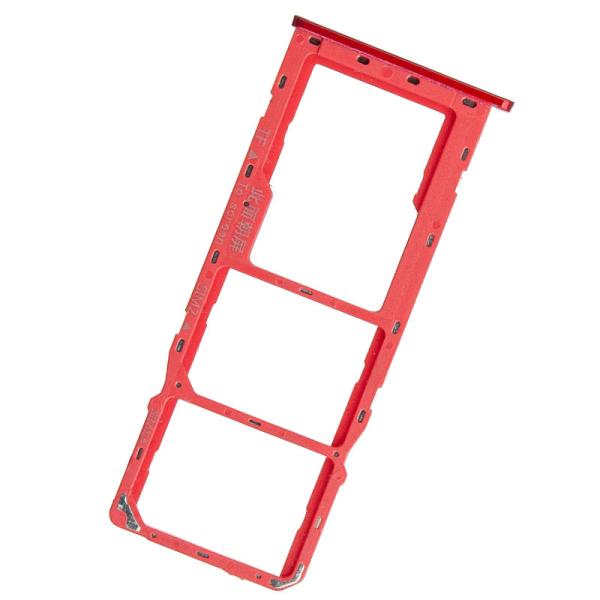 BANDEJA DUAL SIM MICRO SD SAMSUNG GALAXY A10S ROJA