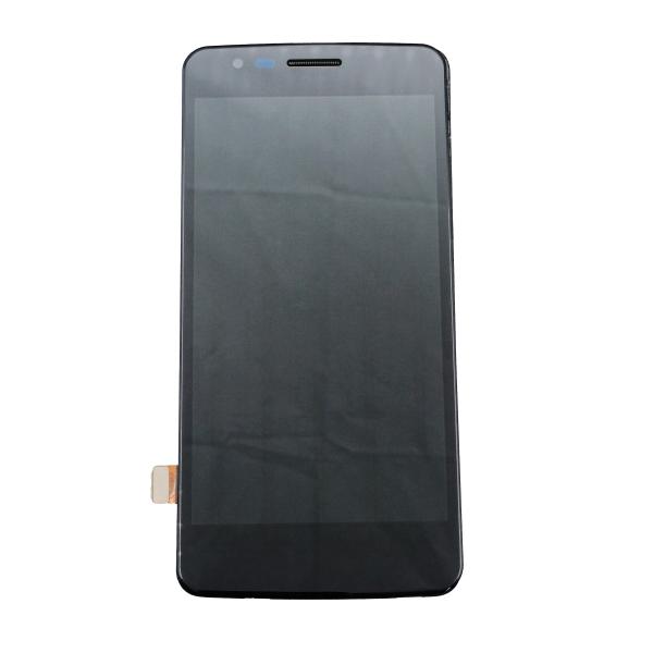 LCD PANTALLA LG K8 2017 X240Y COMPLETA NEGRA CON MARCO