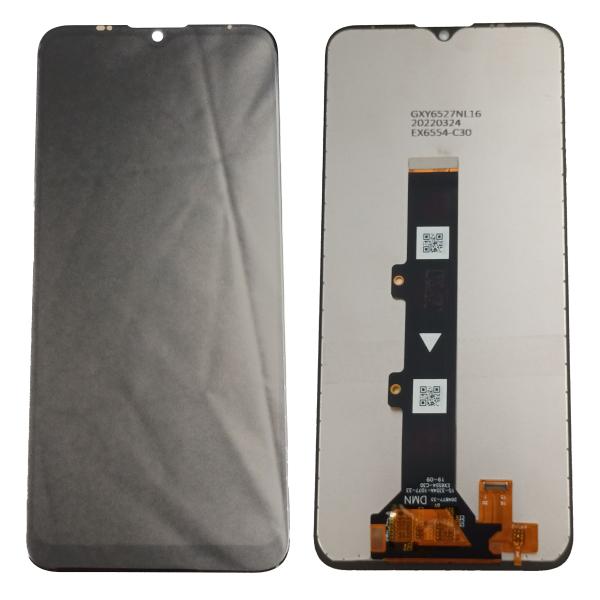 LCD PANTALLA MOTOROLA MOTO E20 COMPLETA NEGRA SIN MARCO