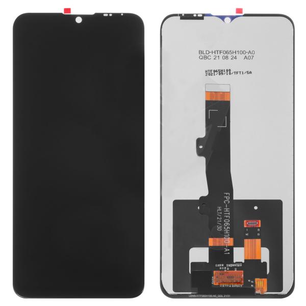 LCD PANTALLA MOTOROLA MOTO E7 COMPLETA NEGRA SIN MARCO