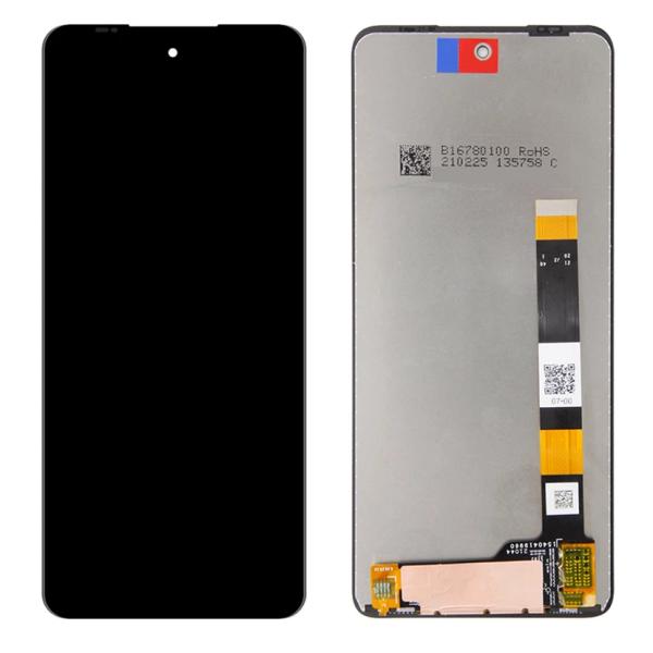 LCD PANTALLA MOTOROLA G200 COMPLETA NEGRA SIN MARCO