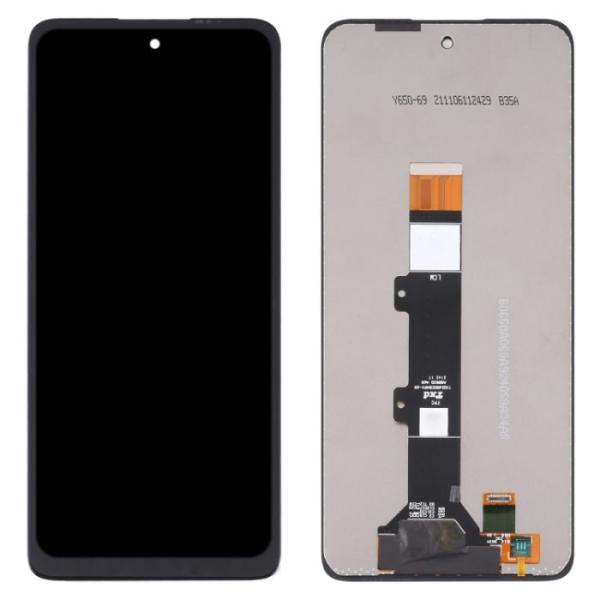 LCD PANTALLA MOTOROLA G22 COMPLETA NEGRA SIN MARCO