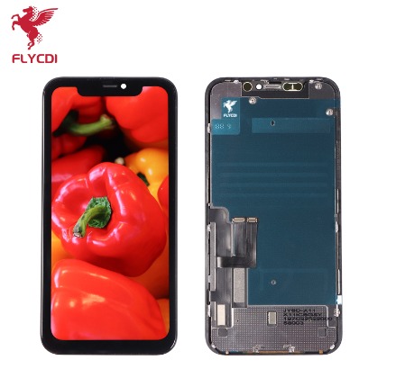 LCD PANTALLA IPHONE 11 COMPLETA FLYCDI NEGRA CON MARCO