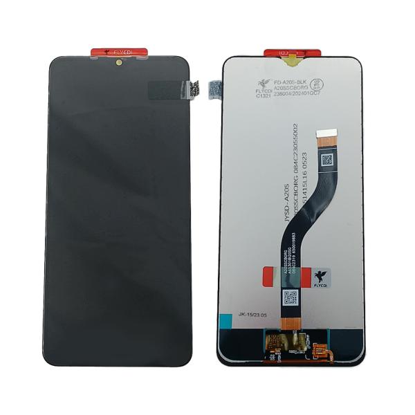 LCD PANTALLA SAMSUNG GALAXY A20S A207 COMPLETA FLYCDI NEGRA SIN MARCO