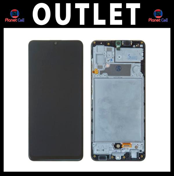 LCD PANTALLA SAMSUNG GALAXY A32 4G COMPLETA OUTLET NEGRA CON MARCO