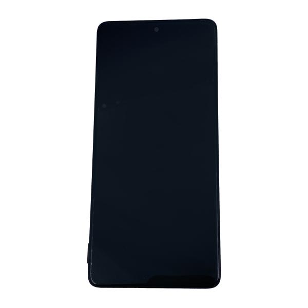 LCD PANTALLA SAMSUNG GALAXY A71 4G COMPLETA NEGRA CON MARCO