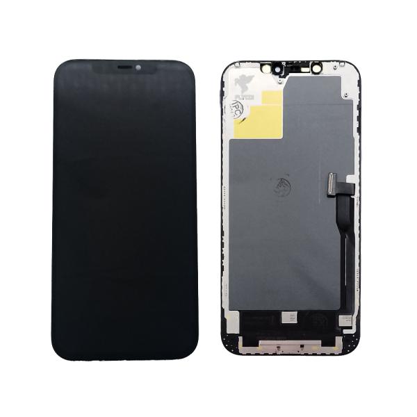 LCD PANTALLA IPHONE 12 PRO MAX COMPLETA FLYCDI NEGRA CON MARCO
