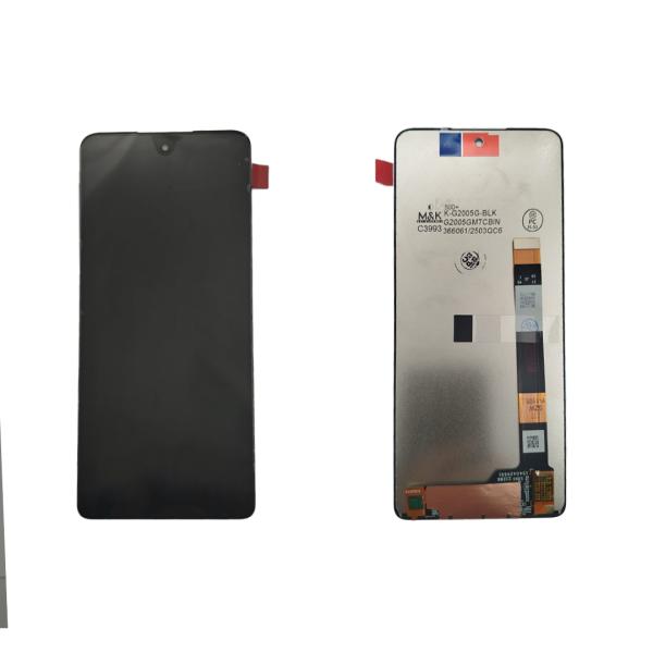 LCD PANTALLA MOTOROLA G200 COMPLETA MNK NEGRA SIN MARCO