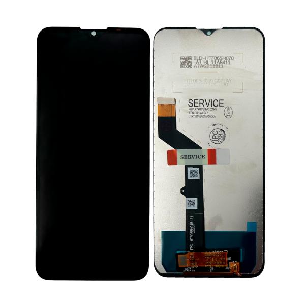 LCD PANTALLA MOTOROLA MOTO G9 PLAY COMPLETA SERVICE NEGRA SIN MARCO