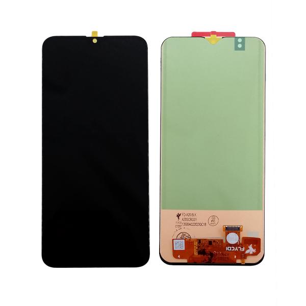 LCD PANTALLA SAMSUNG GALAXY A20 A205 COMPLETA FLYCDI NEGRA SIN MARCO