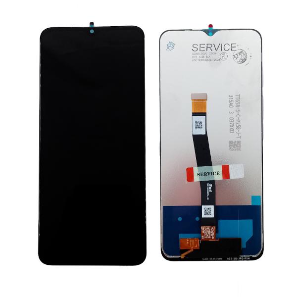 LCD PANTALLA SAMSUNG GALAXY A22 5G COMPLETA SERVICE NEGRA SIN MARCO