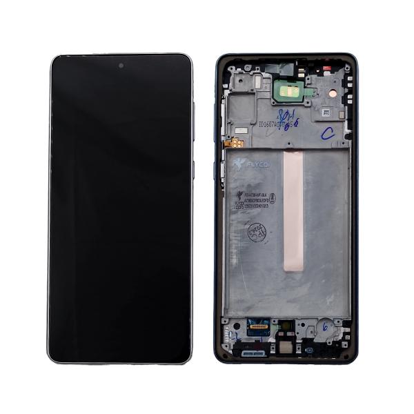 LCD PANTALLA SAMSUNG GALAXY A73 COMPLETA FLYCDI NEGRA CON MARCO