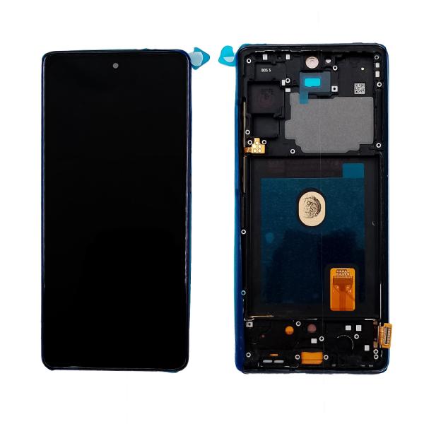 LCD PANTALLA SAMSUNG GALAXY S20 FE COMPLETA MNK NEGRA CON MARCO