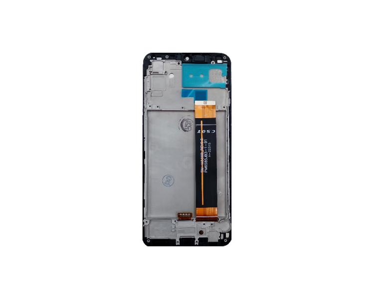 LCD PANTALLA SAMSUNG GALAXY A23 4G COMPLETA NEGRA CON MARCO