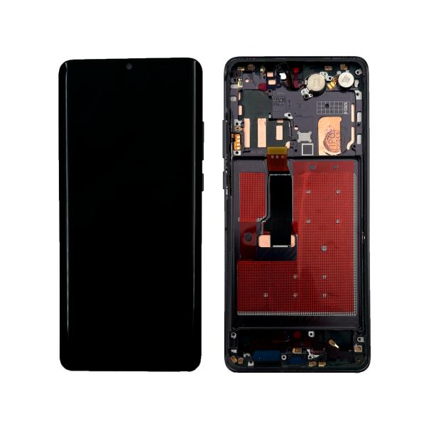 LCD PANTALLA HUAWEI P30 PRO COMPLETA NEGRA CON MARCO