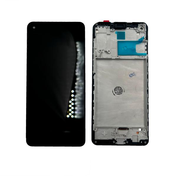 LCD PANTALLA SAMSUNG GALAXY A21S COMPLETA NEGRA CON MARCO