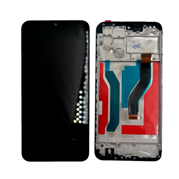 LCD PANTALLA SAMSUNG GALAXY A10S A107 COMPLETA NEGRA CON MARCO