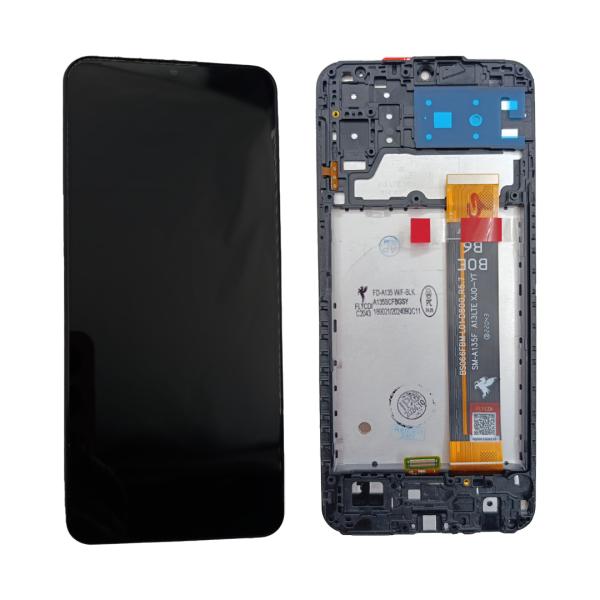 LCD PANTALLA SAMSUNG GALAXY A13 4G COMPLETA FLYCDI NEGRA CON MARCO