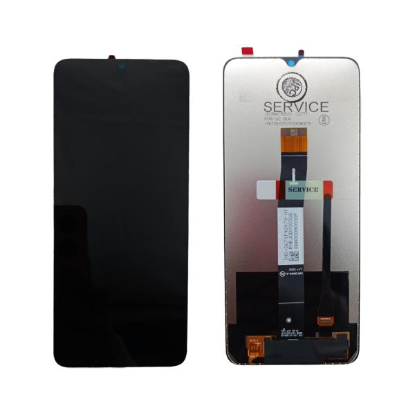 LCD PANTALLA XIAOMI REDMI 12C SERVICE NEGRA SIN MARCO