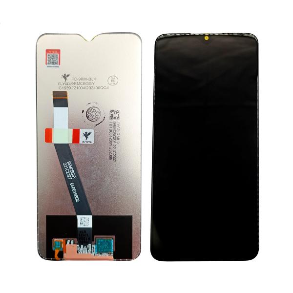 LCD PANTALLA XIAOMI REDMI 9 FLYCDI NEGRA SIN MARCO