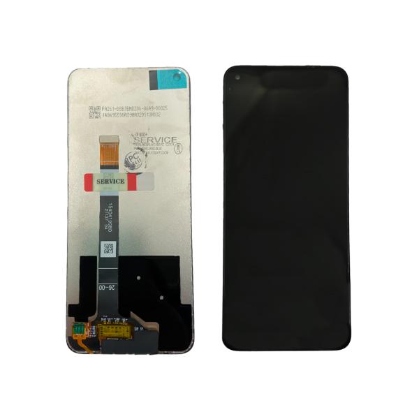 LCD PANTALLA REALME 8 5G SERVICE NEGRA SIN MARCO