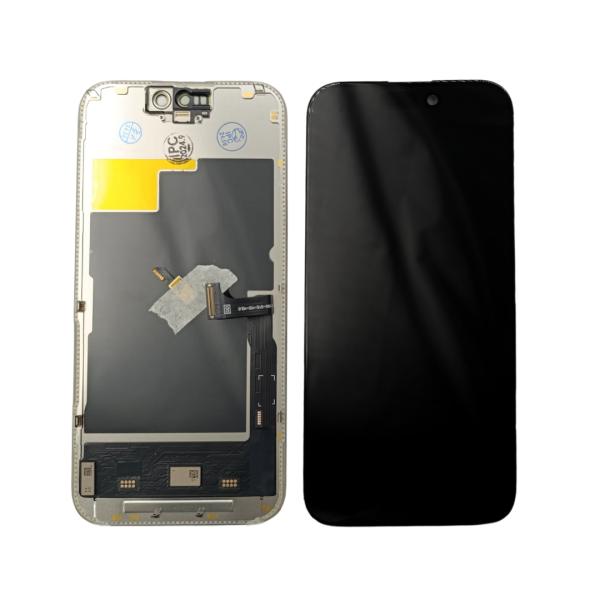 LCD PANTALLA IPHONE 15 PRO NEGRA CON MARCO