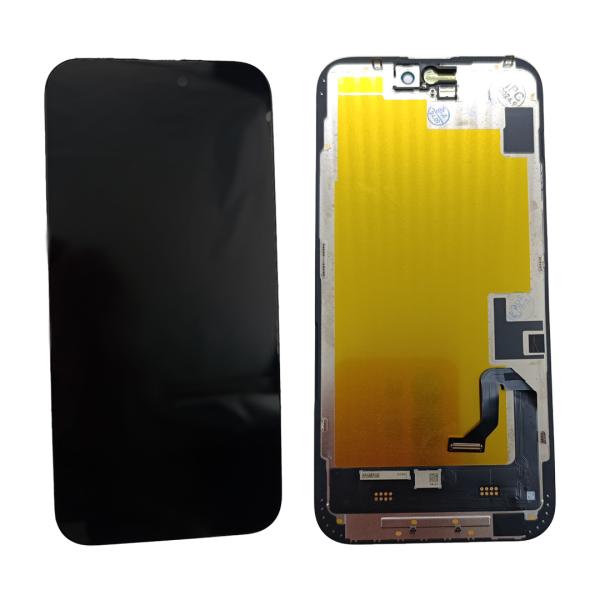 LCD PANTALLA IPHONE 15 PLUS NEGRA CON MARCO