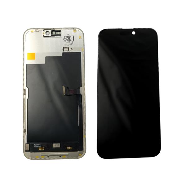 LCD PANTALLA IPHONE 15 PRO MAX NEGRA CON MARCO