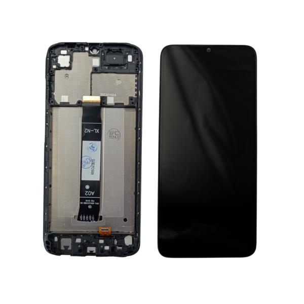 LCD PANTALLA XIAOMI REDMI A2 NEGRA CON MARCO