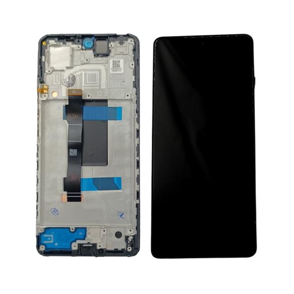 LCD PANTALLA XIAOMI REDMI NOTE 12 PRO 5G NEGRA CON MARCO