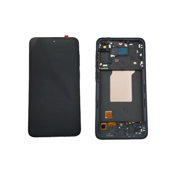 LCD PANTALLA SAMSUNG GALAXY A55 NEGRA CON MARCO