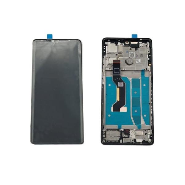 LCD PANTALLA MOTOROLA G85 NEGRA CON MARCO