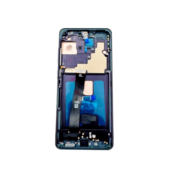 LCD PANTALLA SAMSUNG GALAXY S20 ULTRA COMPLETA NEGRA CON MARCO