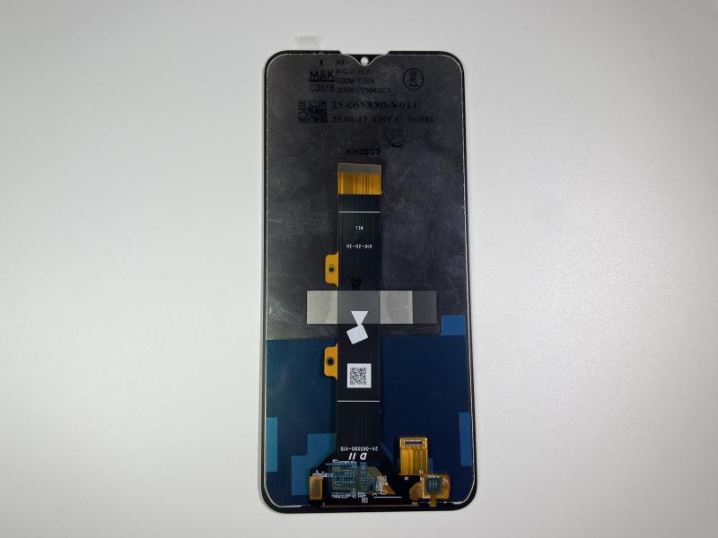 LCD PANTALLA MOTOROLA G10 COMPLETA MNK NEGRA SIN MARCO